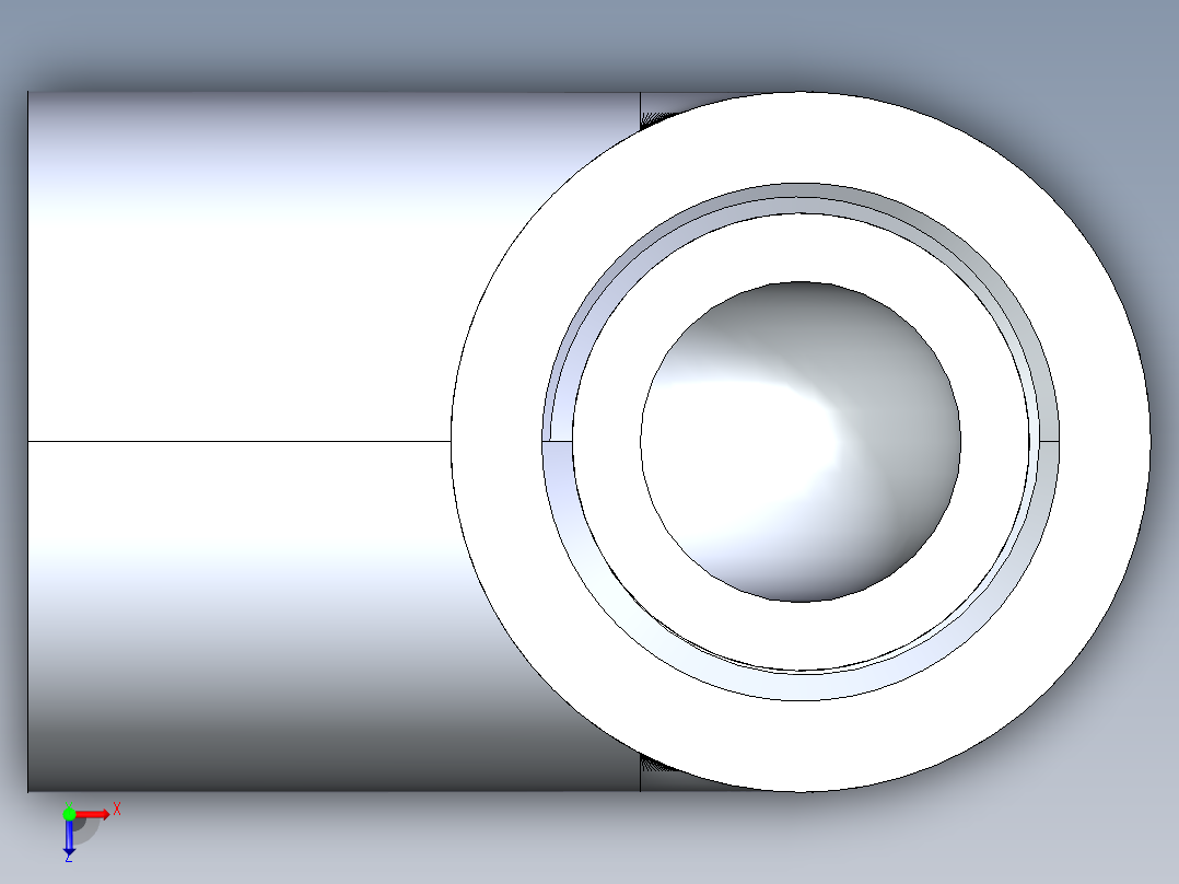 CPVC管件07-Sch80_90Elbow_FPTxFPT_9808-005_0.5in俯视图