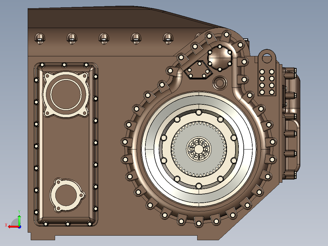 Renk-Hswl-194传动装置后视图