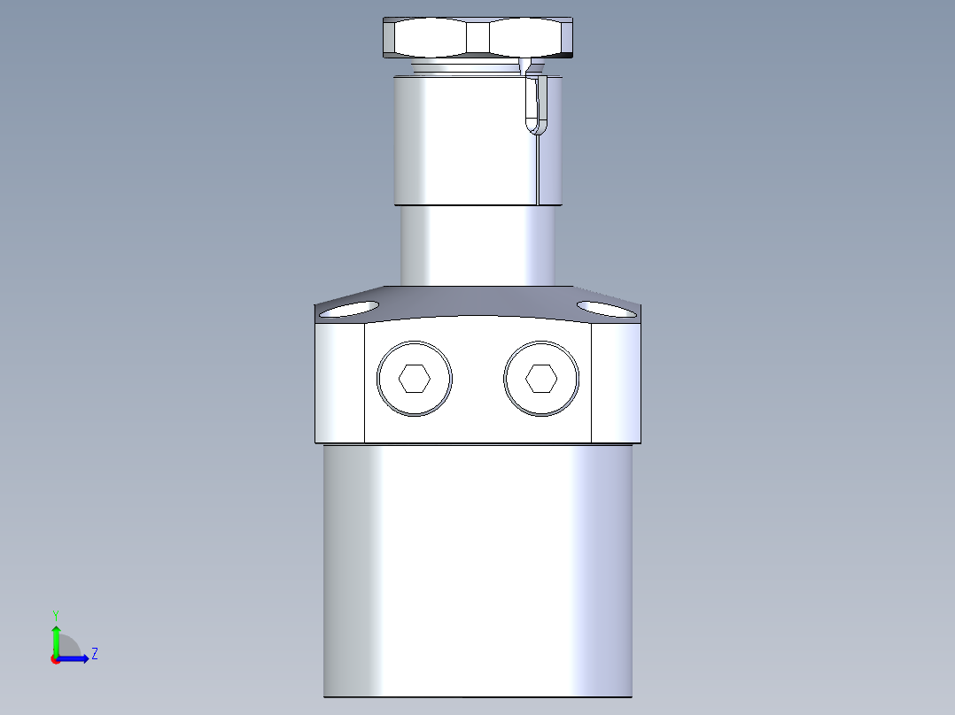 KOSMEKLHA0900-CR-Y45多系列多零件图纸模型左视图