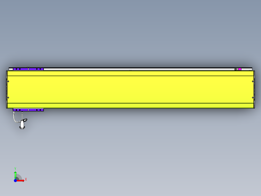 威洛博VL系列3d模型模组VL22H2Y-S1200前视图