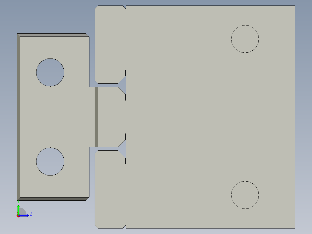普通气爪PH08-06左视图