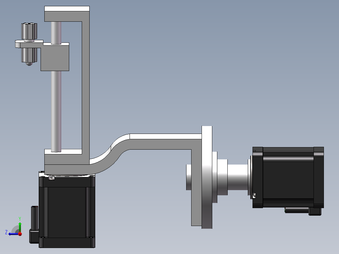 管道机器人（三维）右视图