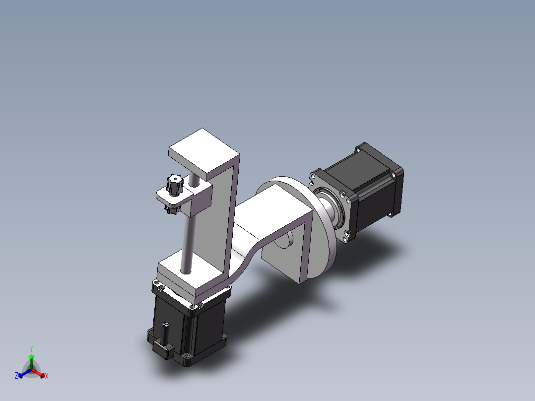管道机器人（三维）正等轴测图