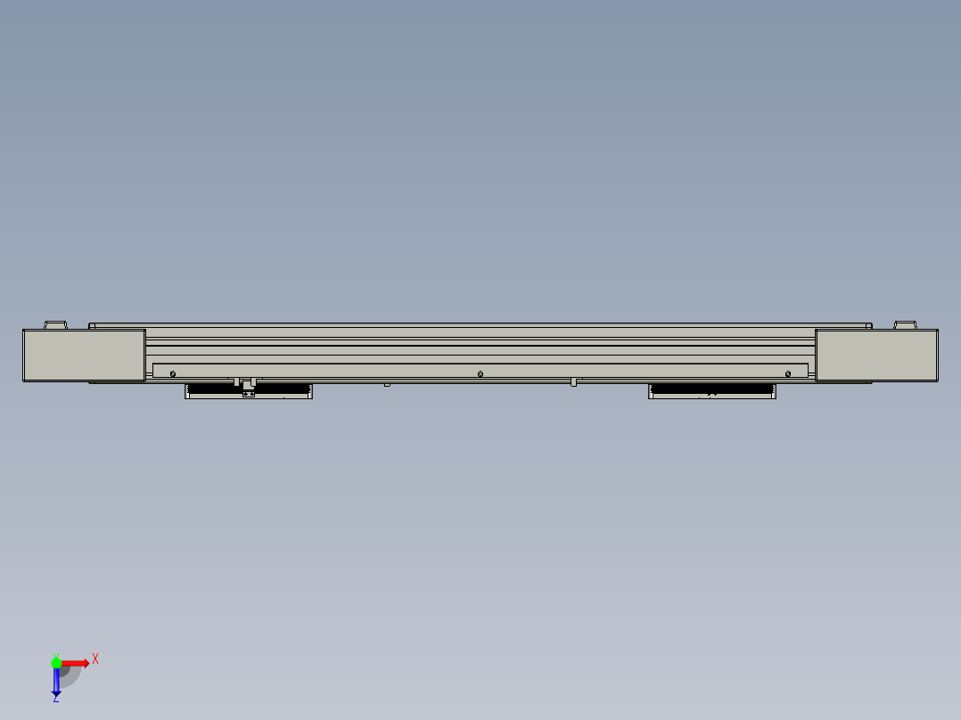 威洛博双电机滑台-VBC14S2-L50-S400-BLR-P40-C6俯视图