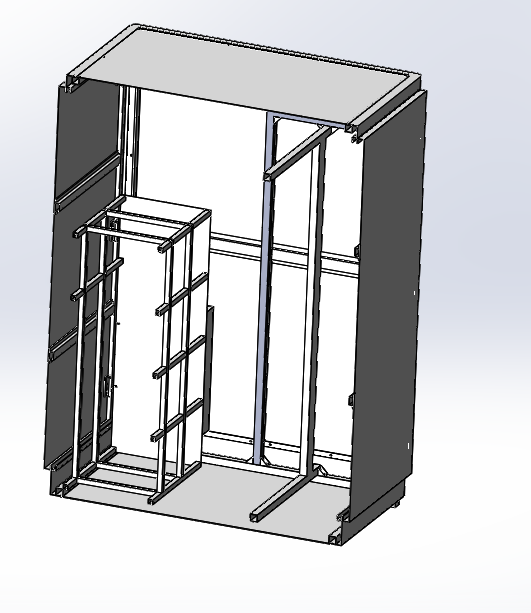 售卖机机架设计