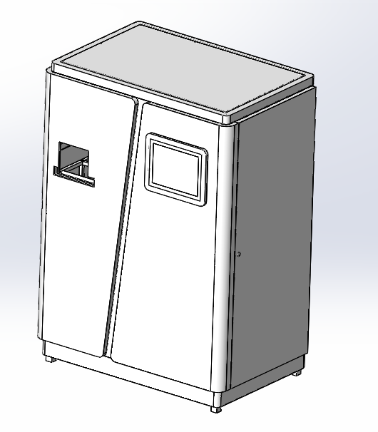 售卖机机架设计