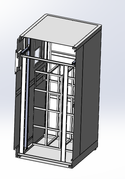售卖机机架设计