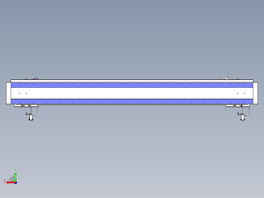 威洛博VL系列3d模型模组2VL17E2Y-S1400后视图