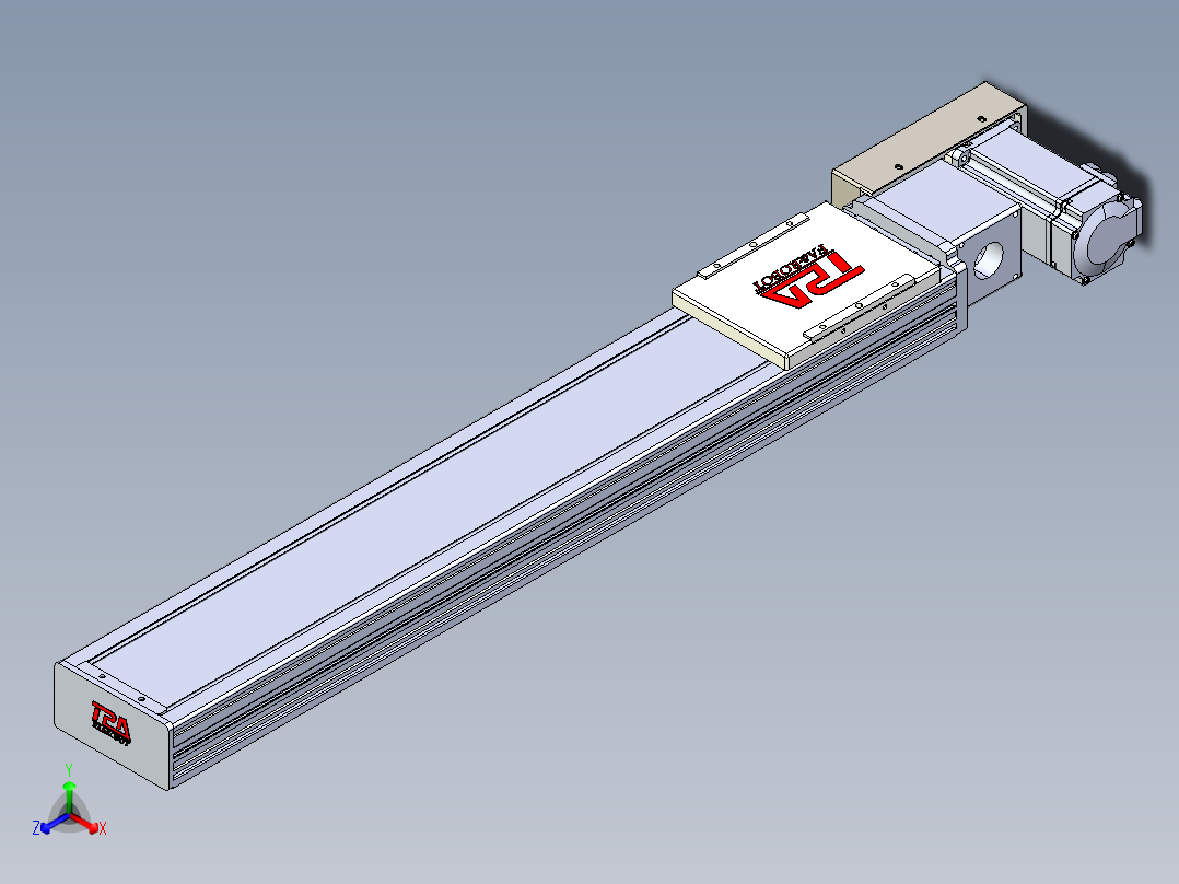 同步带全封闭直线模组TPA-HCB-110D-90-L550-MR-C-P40-N3