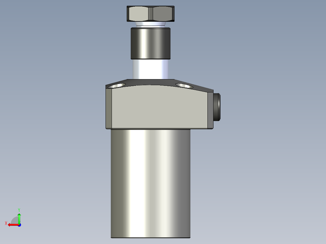 KOSMEKLHS0400-CR-Y60多系列多零件图纸模型后视图