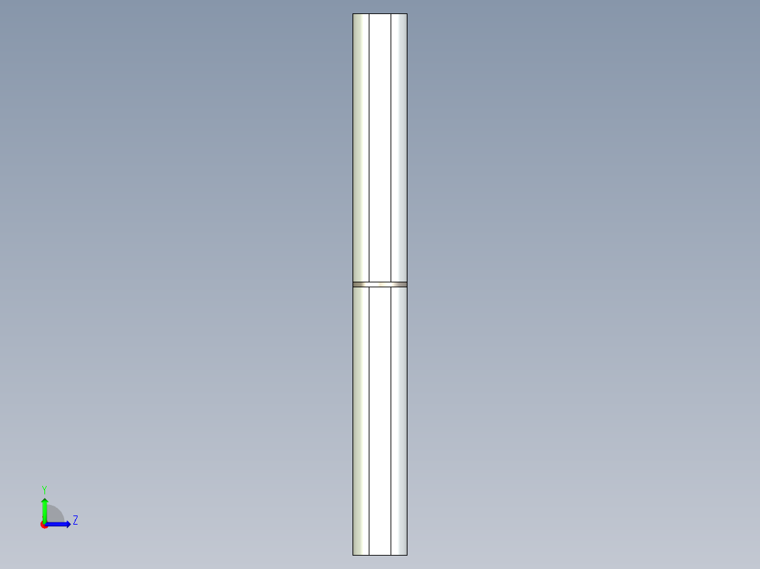 型材-BR 20X20 INTERNAL HINGE BR095AI20左视图