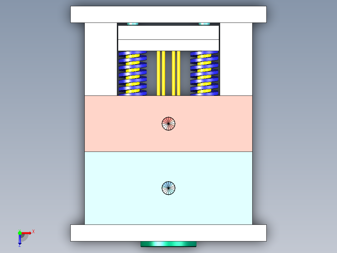 杯托注塑模具设计含三维UG=722524=250liange俯视图