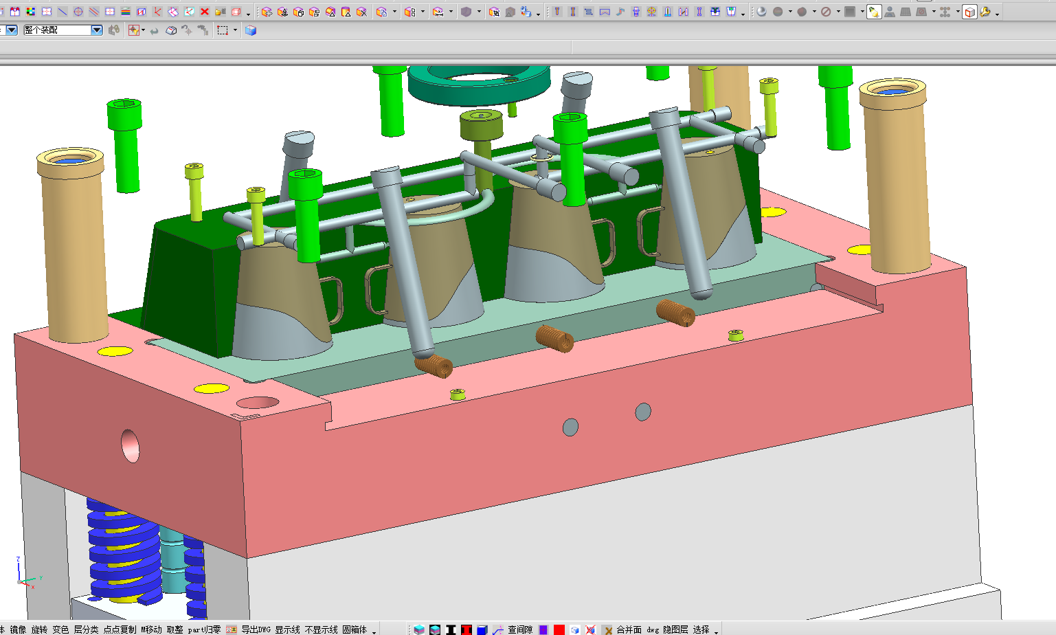 杯托注塑模具设计含三维UG=722524=250liange