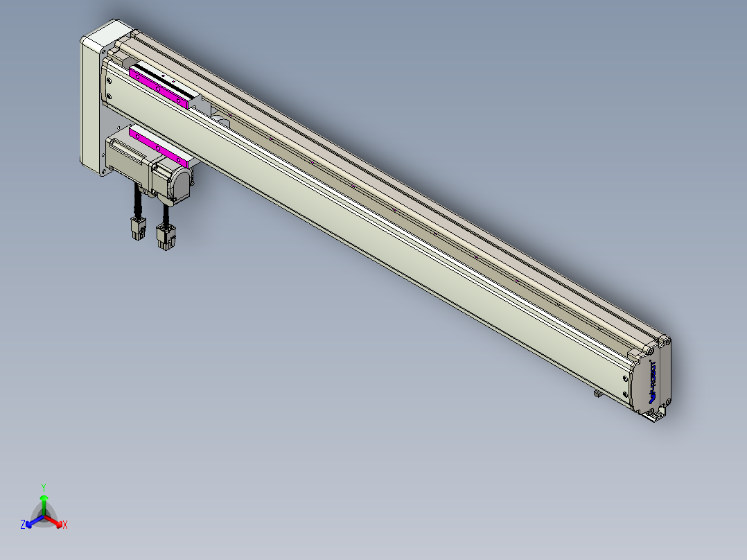 威洛博QF8-Lxx-C-S600-BL-ZP10-C3正等轴测图