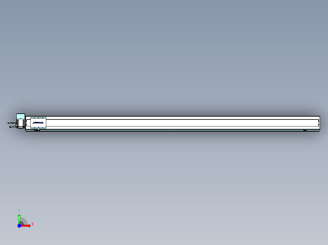 威洛博VBC同步带传动一无尘环境VBC14-L45-S2750-BRU-ZP75-C3前视图