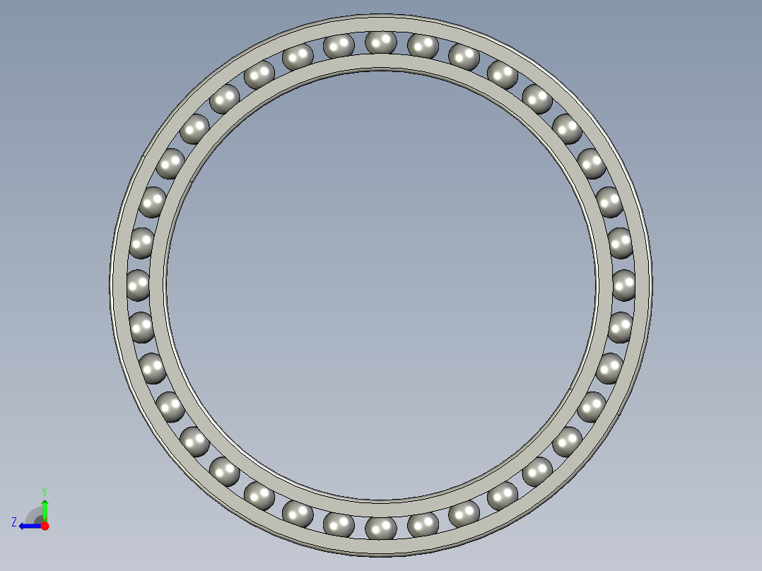 深沟球轴承61815右视图