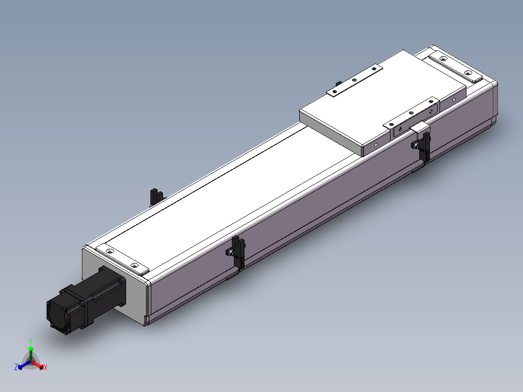 精密模组MC120-L05-300-BC-M10-C4正等轴测图
