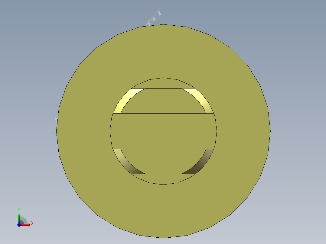 S11 凸轮导杆前视图