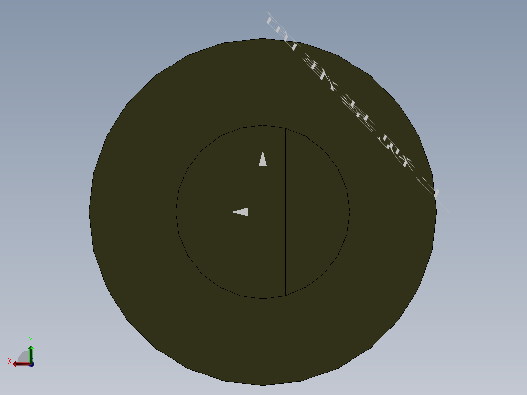 S11 凸轮导杆后视图