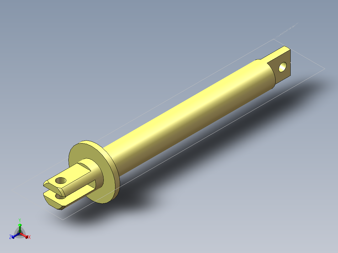 S11 凸轮导杆正等轴测图