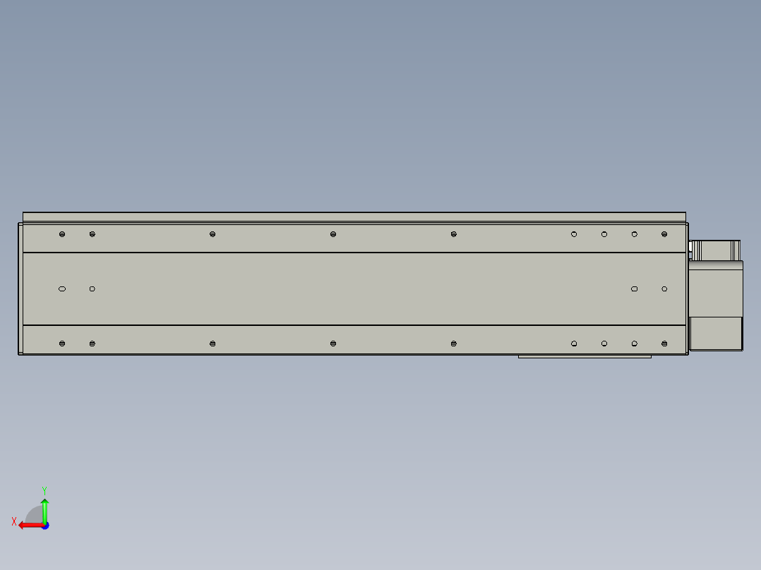 威洛博VBF22-S750-BLU后视图