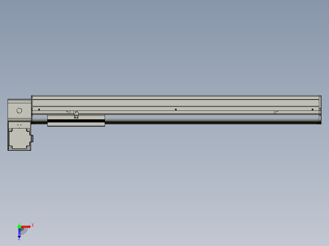 威洛博VBF22-S750-BLU俯视图