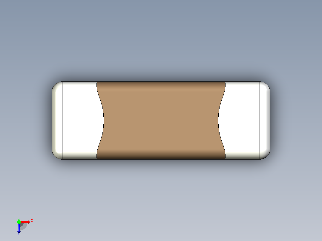 CAPC-0805-T0.75-BN俯视图