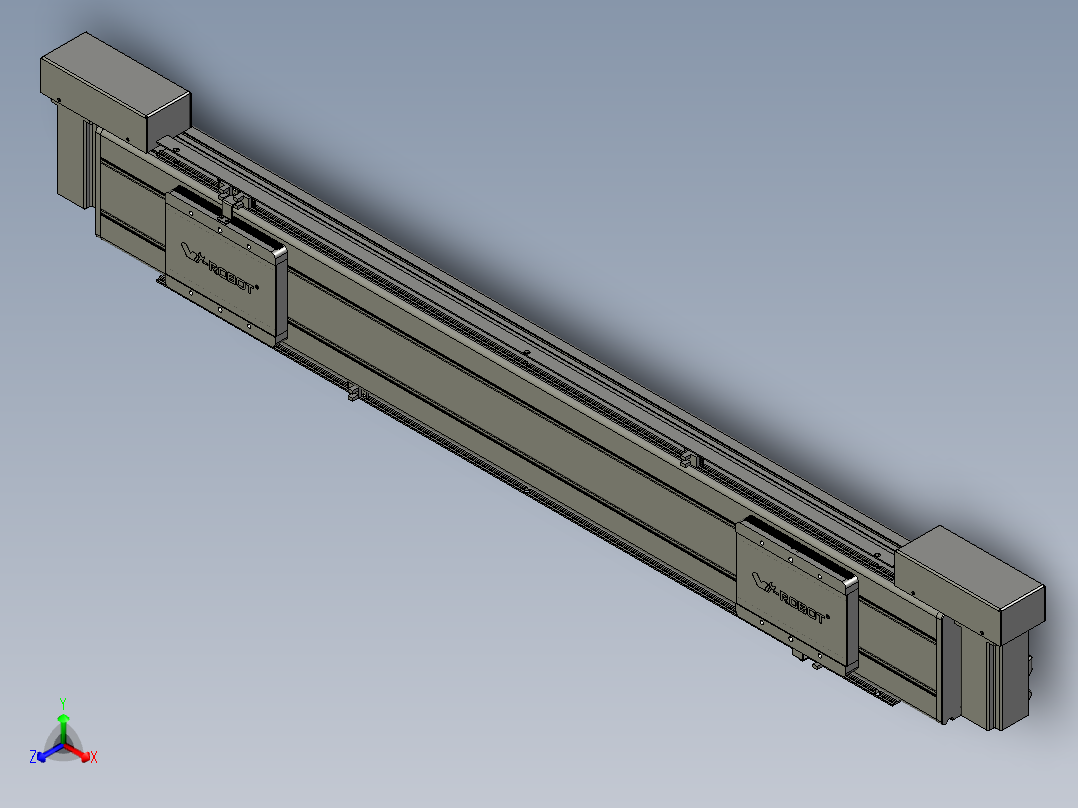威洛博双电机滑台-VBC14S2-L50-S650-BLR-P40-C6