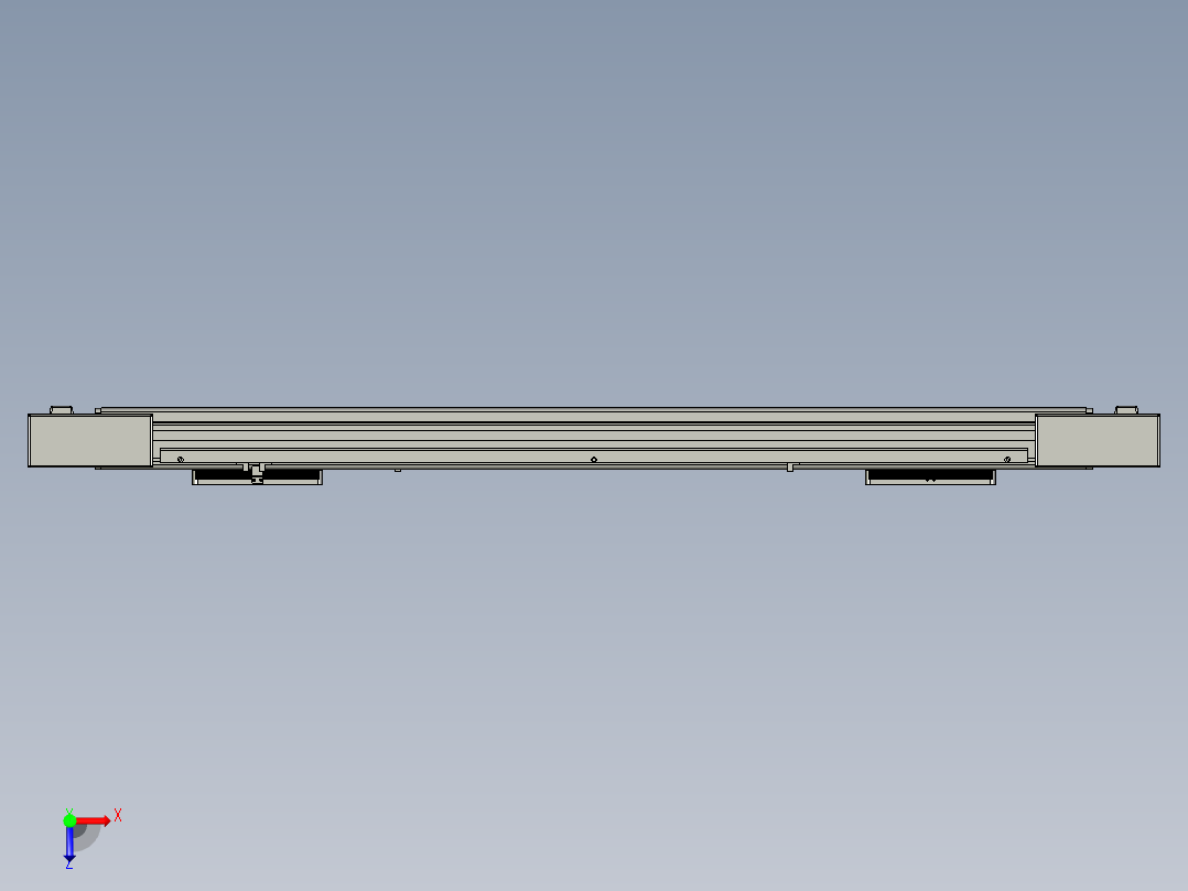 威洛博双电机滑台-VBC14S2-L50-S650-BLR-P40-C6俯视图