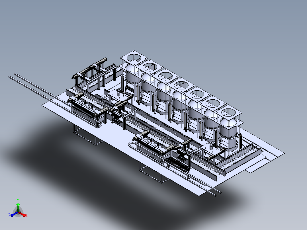 300ppm圆柱锂离子电池注液机sw20正等轴测图