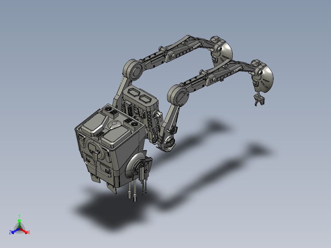 机器人正等轴测图