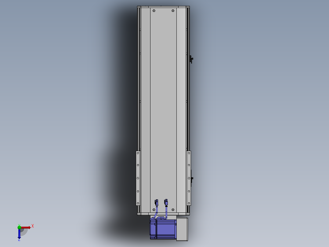 精密模组MT220-L150-500-RU-M75-C4俯视图