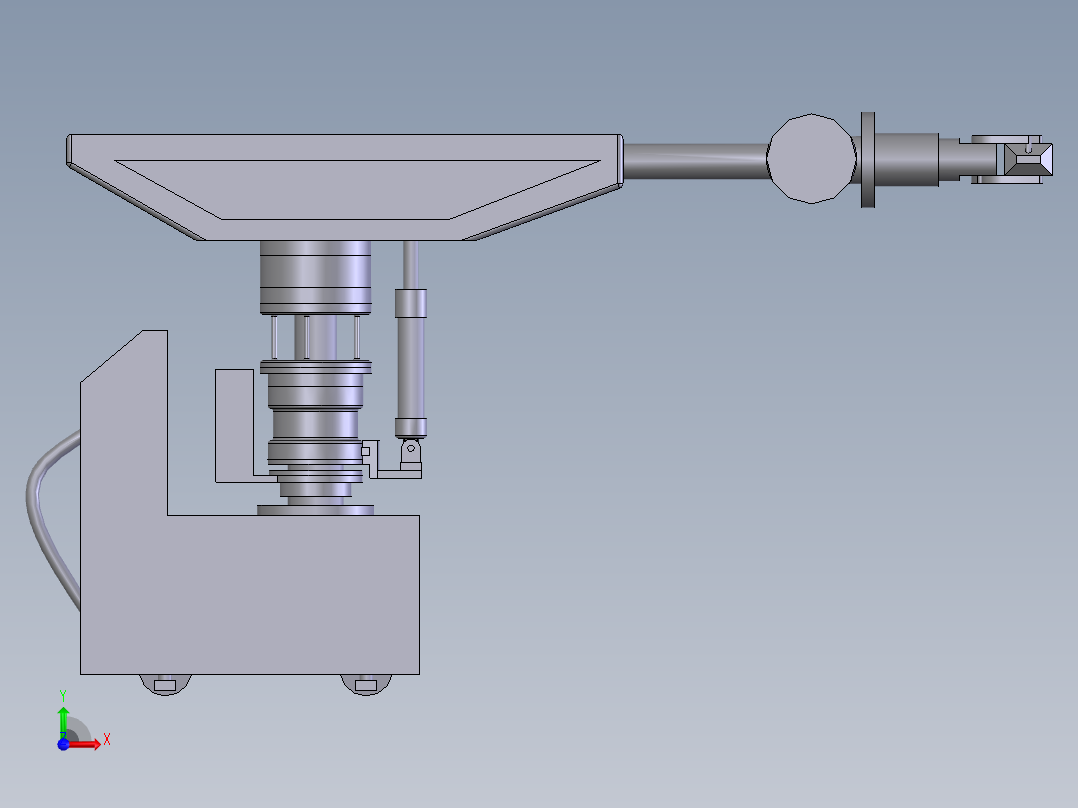 机械手 毕业设计论文前视图