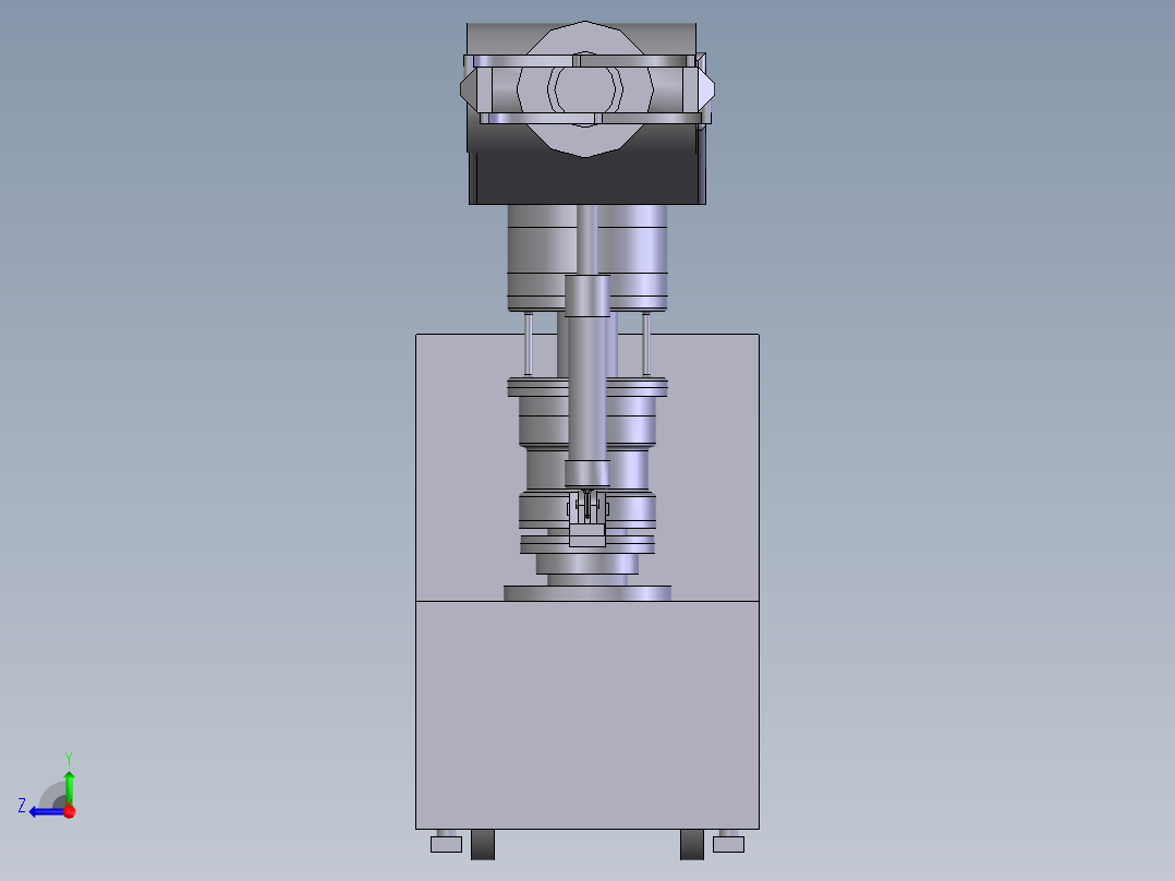 机械手 毕业设计论文右视图