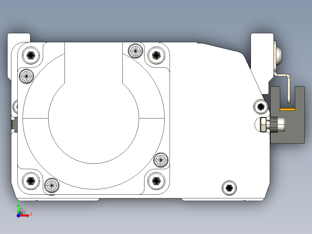 模组FTH10-L10-1050-BC-T40-C4前视图