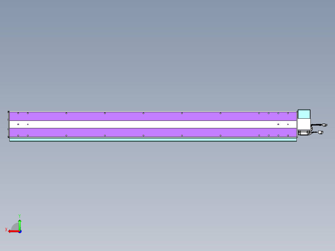 威洛博VBF同步带传动一般环境VBF14-L45-S1200-BRU-ZP40-C3后视图