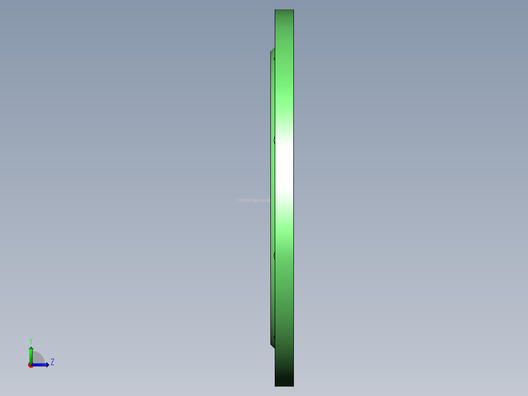 法兰 (20)左视图