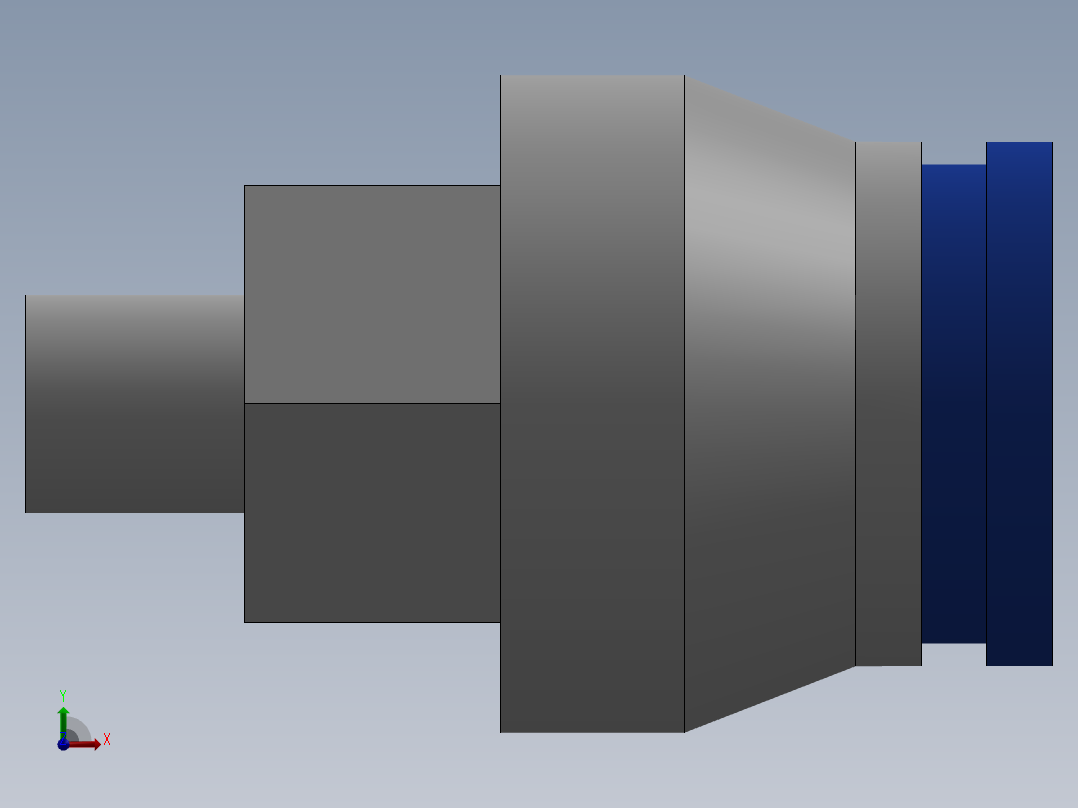 Ø6 x M5 - CONEXÃO RETA (C02250605)前视图