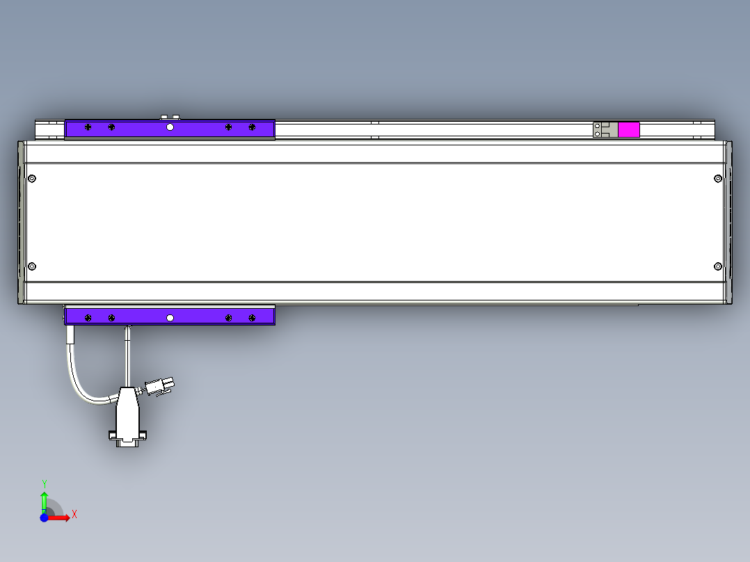 威洛博VL系列3d模型模组VL14S2Y-S350前视图