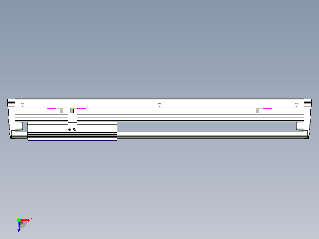 威洛博VL系列3d模型模组VL14S2Y-S350俯视图