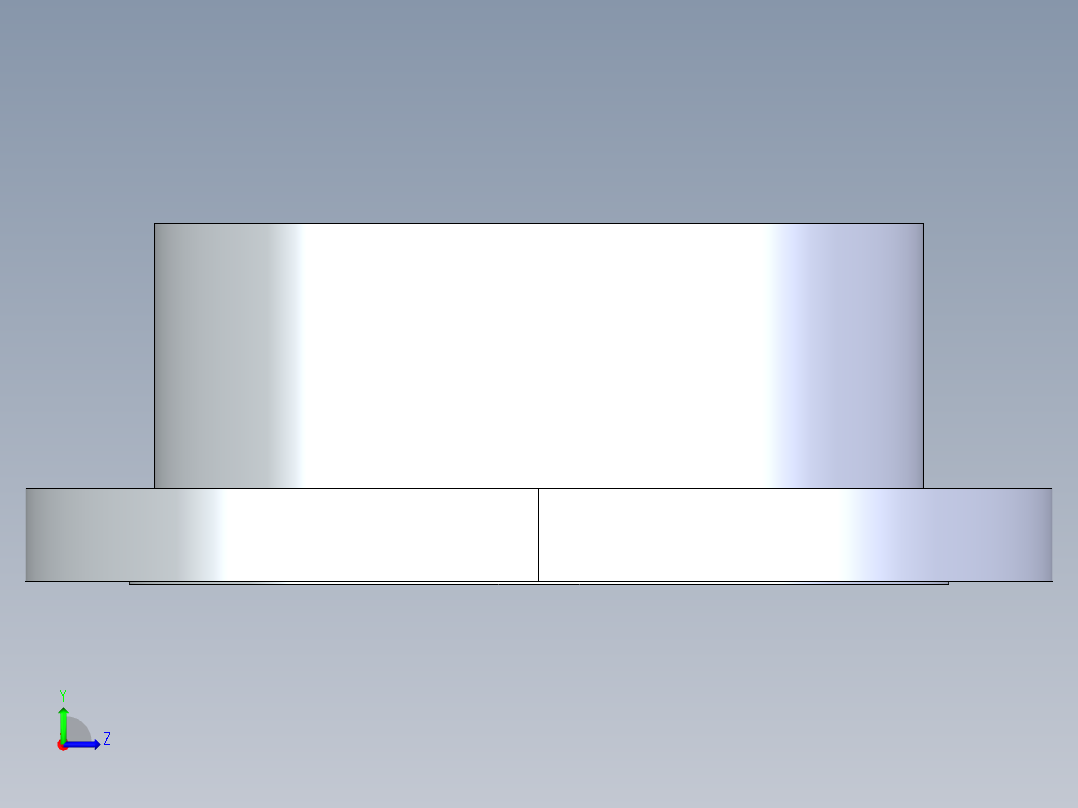 聚氯乙烯配件26-Sch80_Flange Vanstone_SOC_854-120_12in左视图