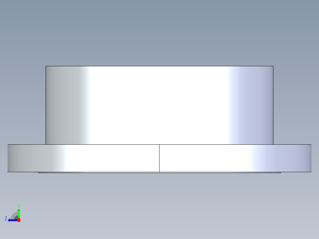 聚氯乙烯配件26-Sch80_Flange Vanstone_SOC_854-120_12in右视图