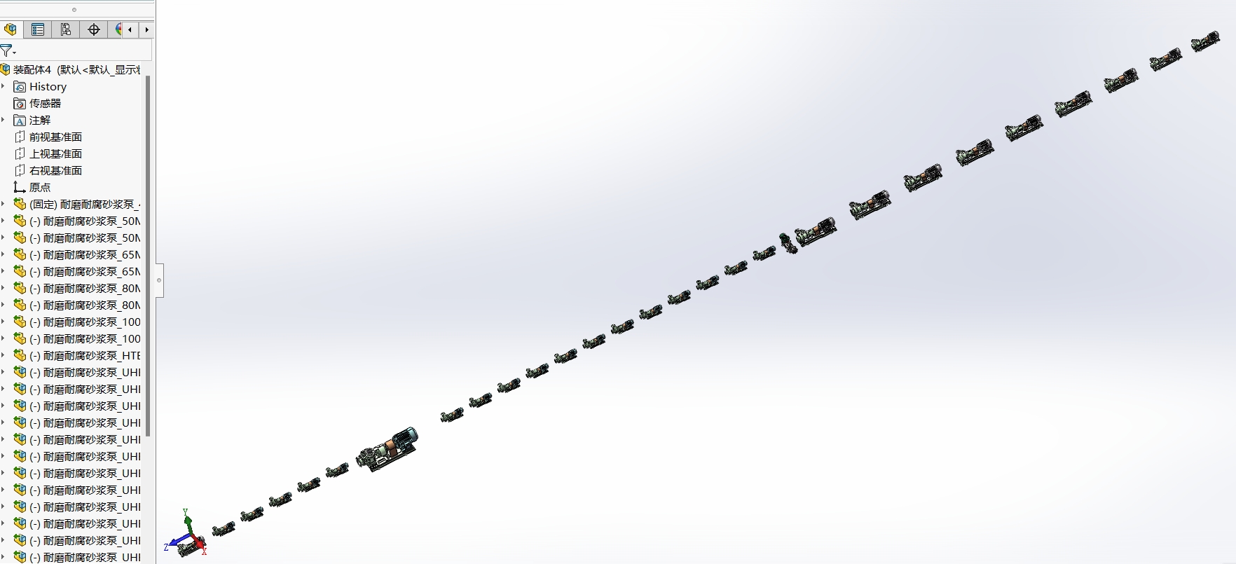 耐磨耐腐砂浆泵MFY与UHB-ZK系列29款