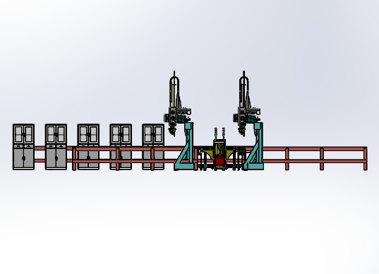 精密全自动电路贴片生产线设备设计