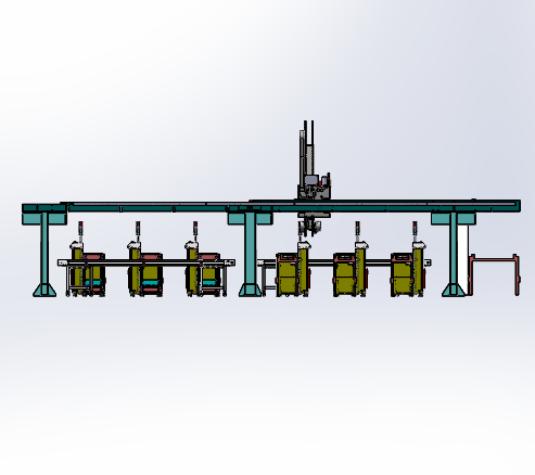精密全自动电路贴片生产线设备设计
