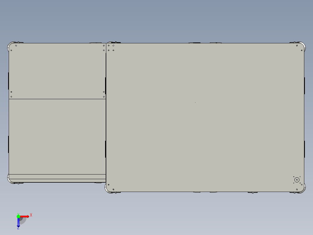 双列直插式电路测试机step俯视图
