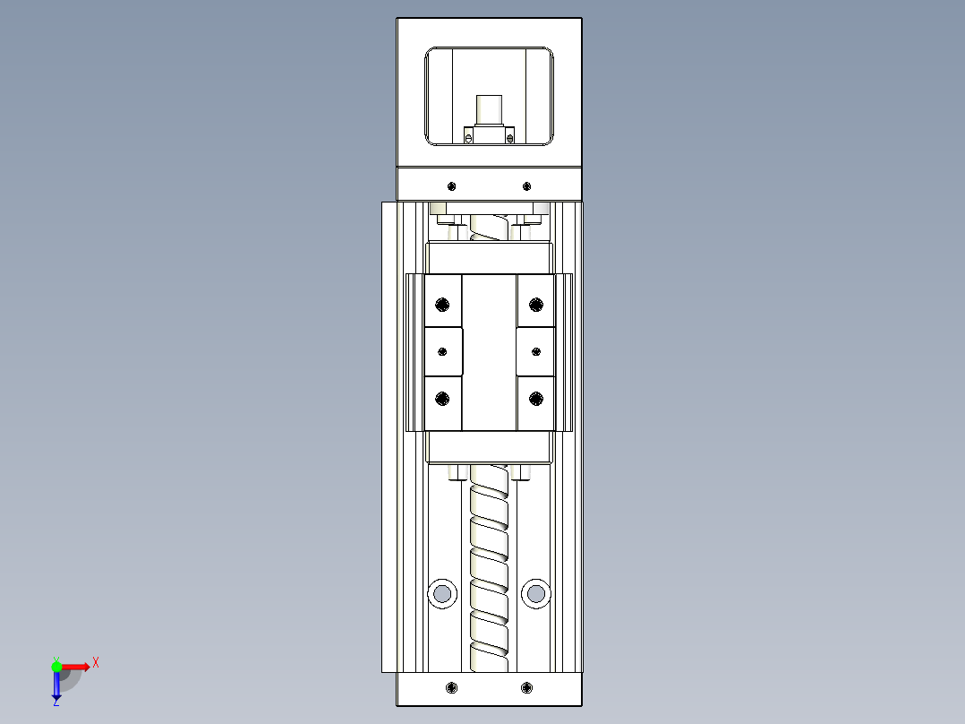 钢基模组-TPA-KSR-6005C-150A1-M-F0S0俯视图