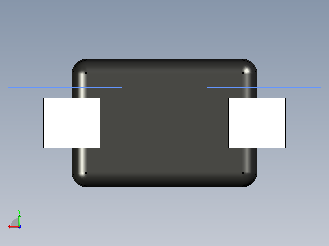 分立半导体元件封装-SC-79后视图
