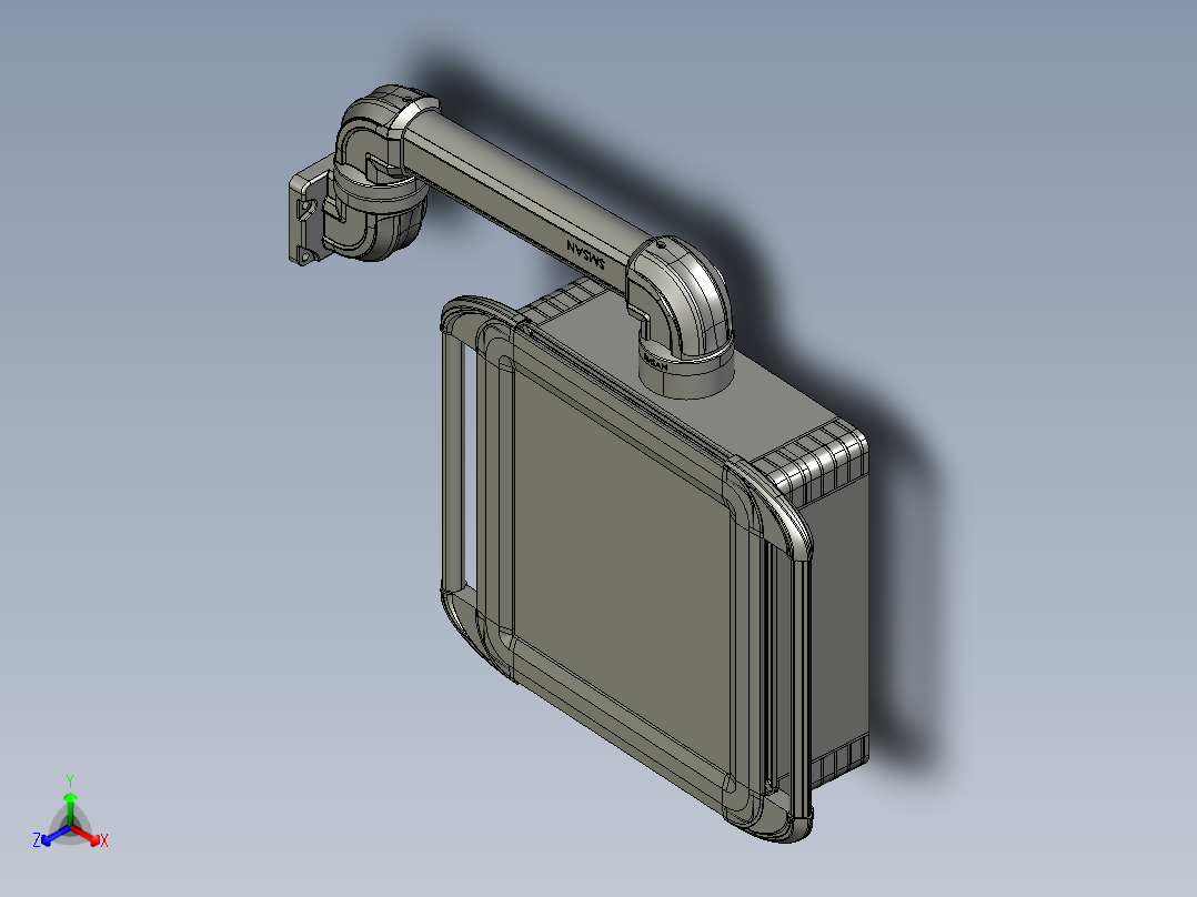 向下墙座+90度箱体连接器+控制箱