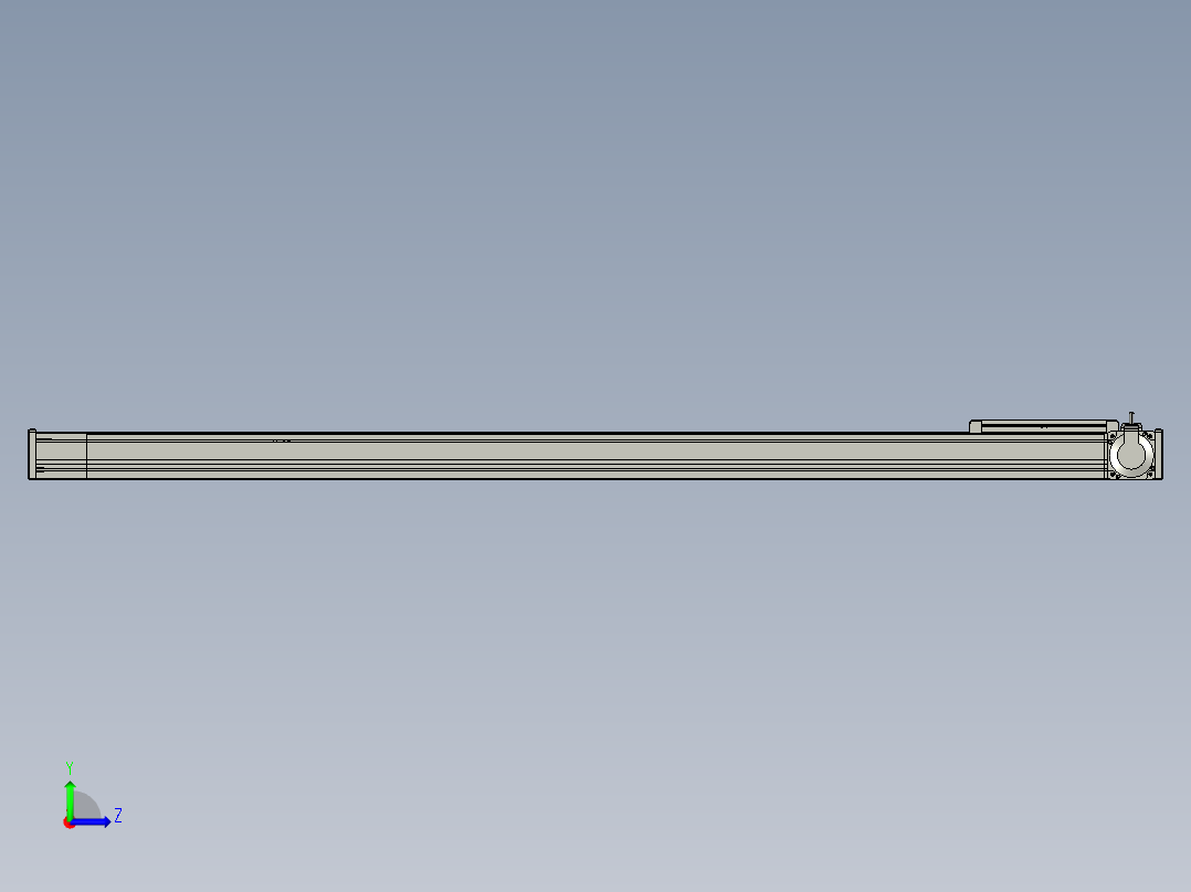 欧规系列-LB8-L150-S1500-BR-ZP75-C3左视图
